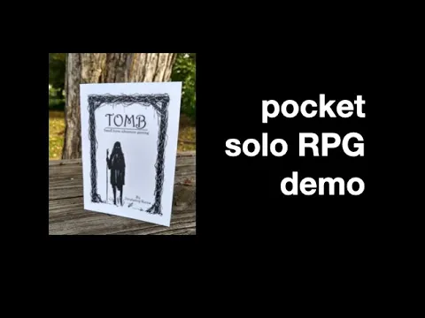 Tomb: small form adventure gaming