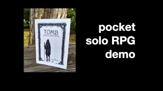 Tomb: small form adventure gaming