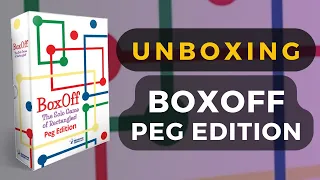 BoxOff Peg Edition Solo Board Game Unboxing | DaniCha