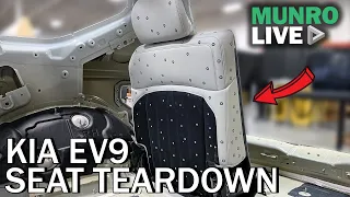 Innovative or Overengineered? KIA EV9 Seat Teardown