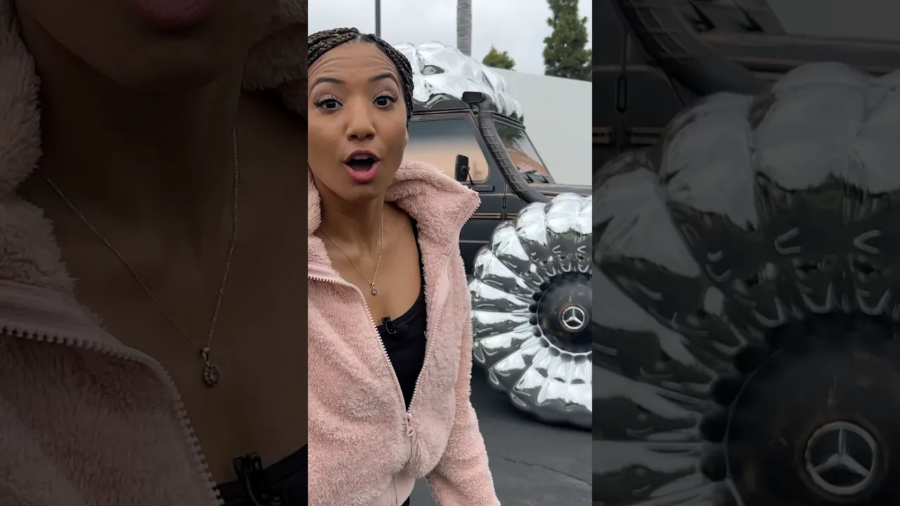 Check Out The Moon G-Wagen! 🤯 #gwagen #mercedes #moncler