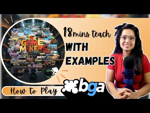 The Game Makers - How to Play on Board Game Arena