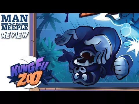 Kung Fu Zoo Review by Man Vs Meeple (WizKids)