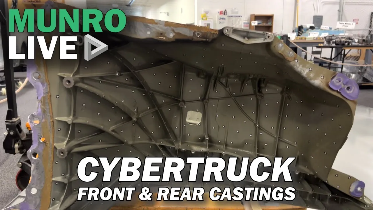From 120 to 1: How the Cybertruck Castings Continue Tesla's Reign of Reduction