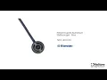 Riester Duplex Aluminium Stethoscope - Blue video