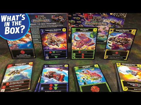 STAR REALMS FRONTIERS Unboxing and card overview
