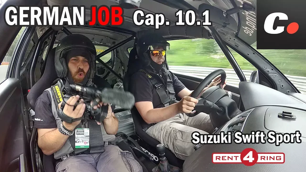 GERMAN JOB Cap. 10 - Bonus Track 1 | Nürburgring Nordschleife | Suzuki Swift Sport | coches.net