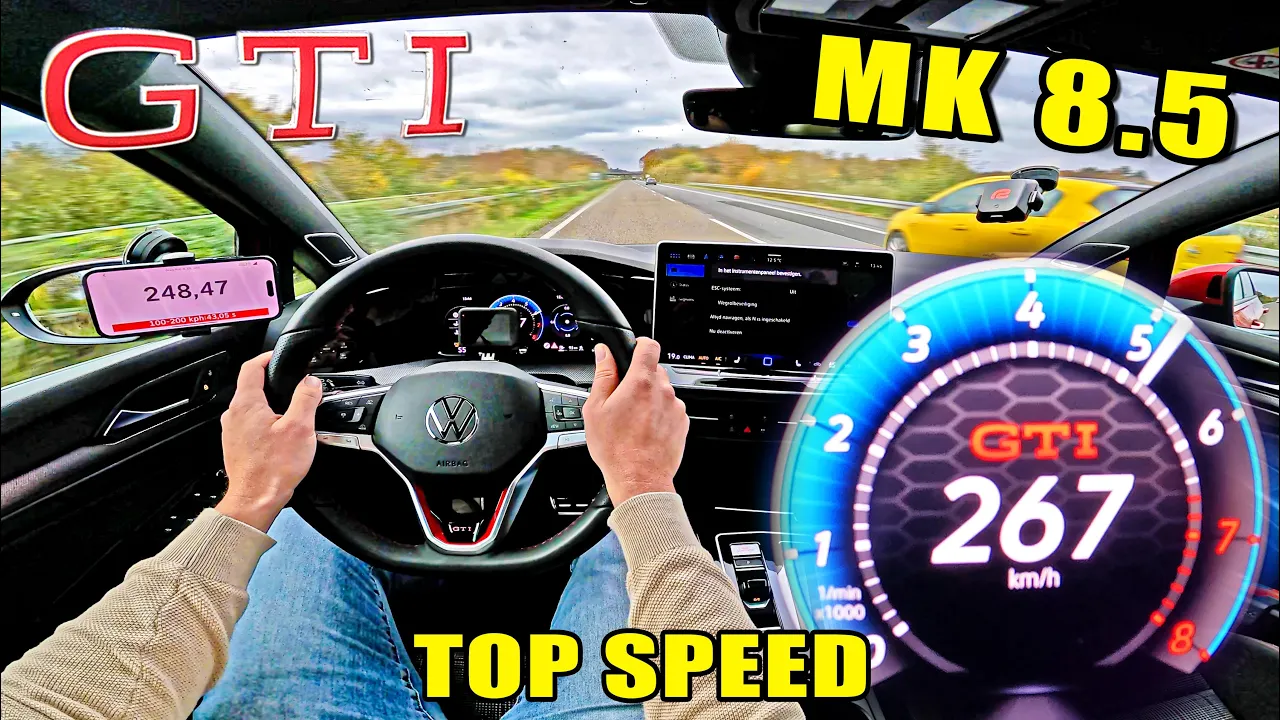 2026 NEW! VW GOLF GTI hits the UNLIMITED AUTOBAHN!