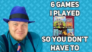 6 Games I Played So You Don’t Have To - with Tom Vasel
