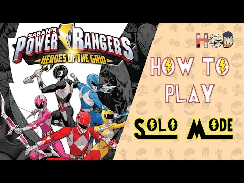 How To Play SOLO MODE Power Rangers Heroes of the Grid
