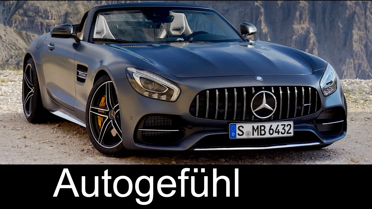 New Mercedes-AMG GT Roadster & GT C Roadster Sound/Exterior/Interior Preview Neu