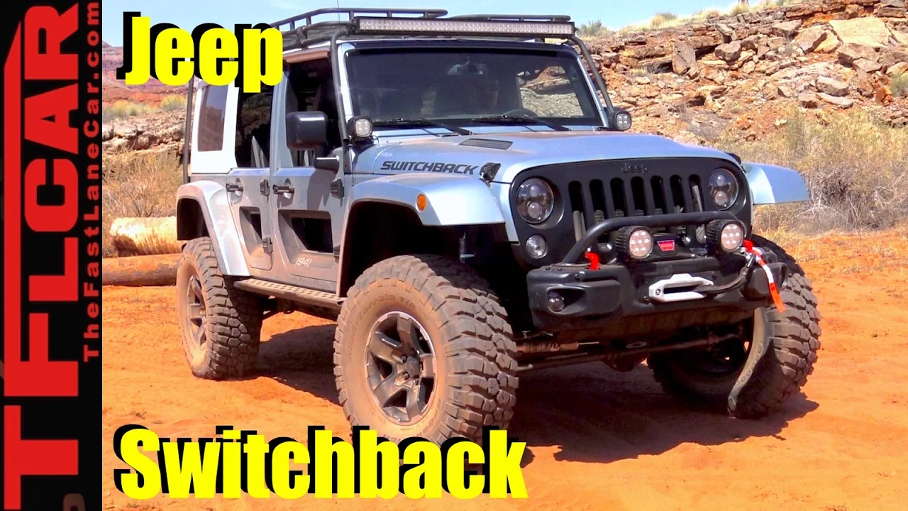 We Drive the Jeep Switchback Concept: A Custom Jeep Wrangler Ready to Tackle the Desert