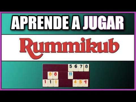 Rummy (Rummikub) - Cómo se juega - TUTORIAL - Juego de Mesa