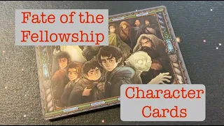 TDG: The Lord of the Rings: Fate of the Fellowship - Character Cards