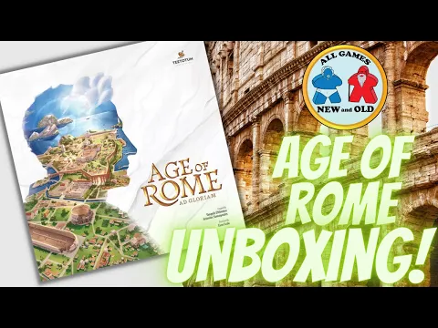 Age of Rome Unboxing