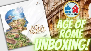 Age of Rome Unboxing