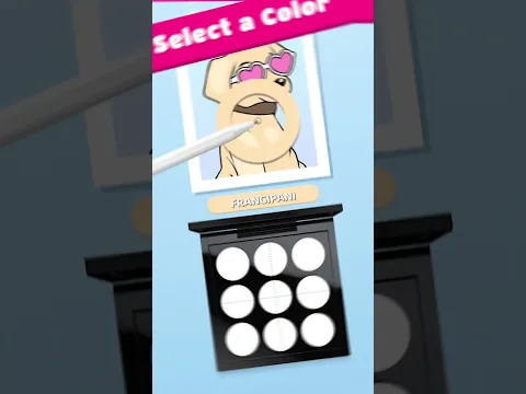 Vidéo de Kit de maquillage - Coloriage