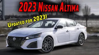 2023 Nissan Altima Review | A Few Tweaks Keep It Fresh