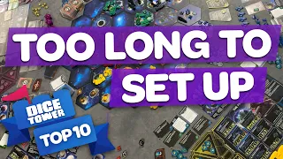 Top 10 Games that Take Too Long to Set Up