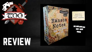 Ransom Notes: Expansion Pack Board Game Review