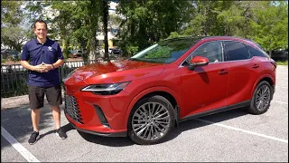 Is the 2024 Lexus RX 450h a BETTER luxury midsize SUV than a Mercedes GLE 450e?