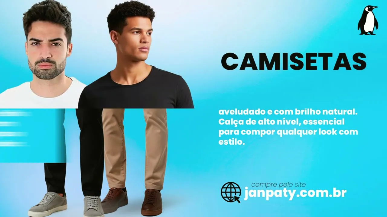 Vídeo de J@n.Paty® - Moda Masculina e Feminina