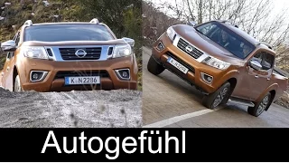 Pure Offroad riding new Nissan Frontier Navara NP300 with natural sound