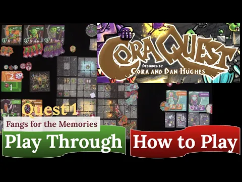 CoraQuest: (Quest 1 - Fangs for the Memories) How to play & Play Through