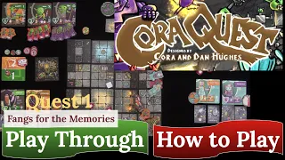 CoraQuest: (Quest 1 - Fangs for the Memories) How to play & Play Through