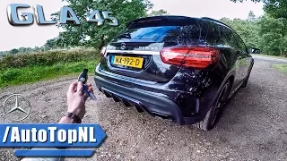 2018 Mercedes GLA 45 AMG REVIEW POV Test Drive by AutoTopNL