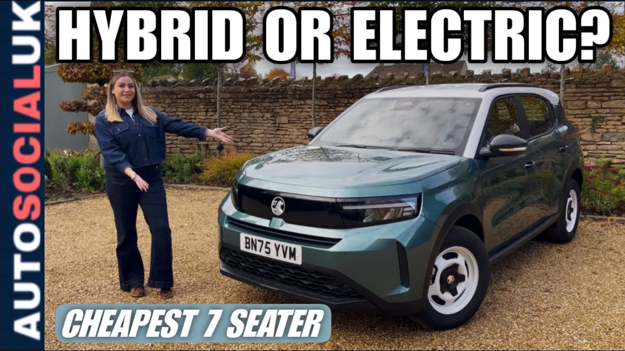 Vauxhall Frontera Review | Affordable Family SUV with 7 Seats & Hybrid or Electric Power