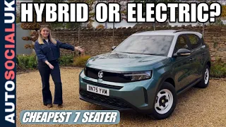Vauxhall Frontera Review | Affordable Family SUV with 7 Seats & Hybrid or Electric Power