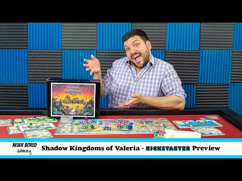Shadow Kingdoms Of Valeria - Kickstarter Preview (Board Game)
