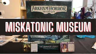The Dunwich Legacy Playthrough | #3 Miskatonic Museum | Arkham Horror Card Game