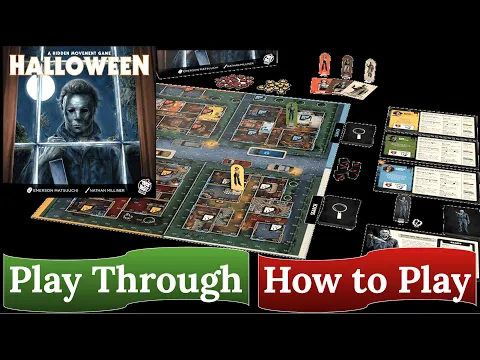 Halloween: A Hidden Movement Game - How to Play & Play Through