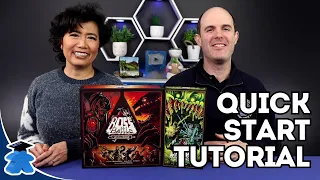 Boss Battle Ash and Bone - Start Playing in 15 Minutes. Concise Board Game Tutorial