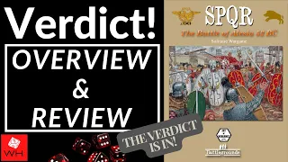 Verdict! SPQR: The Battle of Alesia 52 BC | Ancients | Solitaire | Review