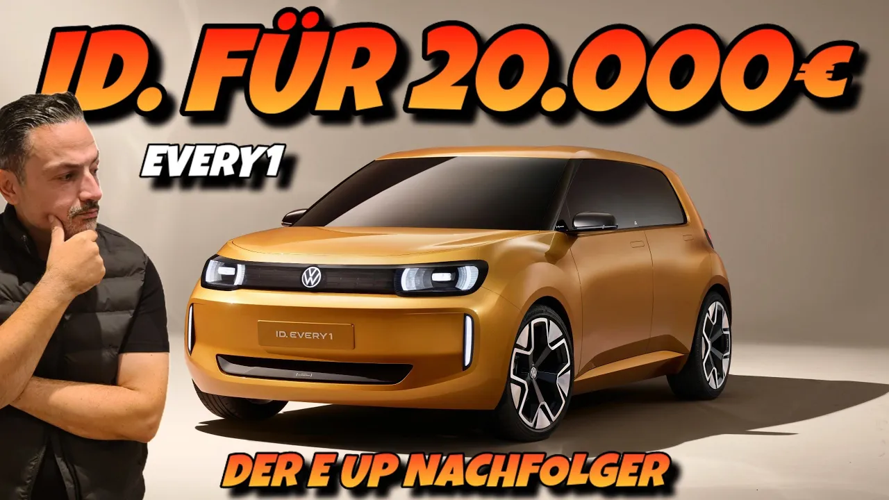 Der VW ID.1 ist FAST da! Bezahlbares E-Auto von Volkswagen fürs Volk.