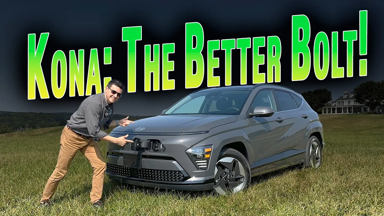 The 2024 Hyundai Kona Electric Is The Small EV Hatch That Won't Break The Bank