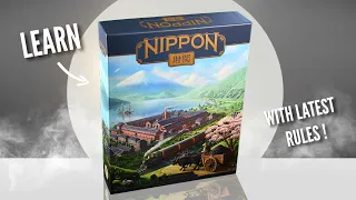 Nippon: Zaibatsu | Solo Playthrough & Tutorial (Learn to Play)