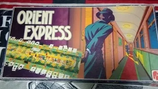 unboxing Orient Express board Game