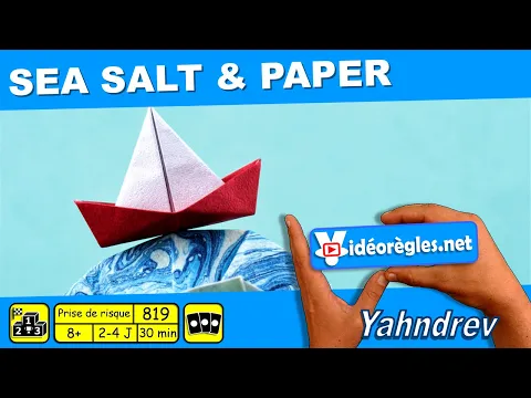 Vidéorègle Jeu de Société " SEA SALT & PAPER " par Yahndrev (#819)
