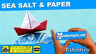 Vidéorègle Jeu de Société " SEA SALT & PAPER " par Yahndrev (#819)