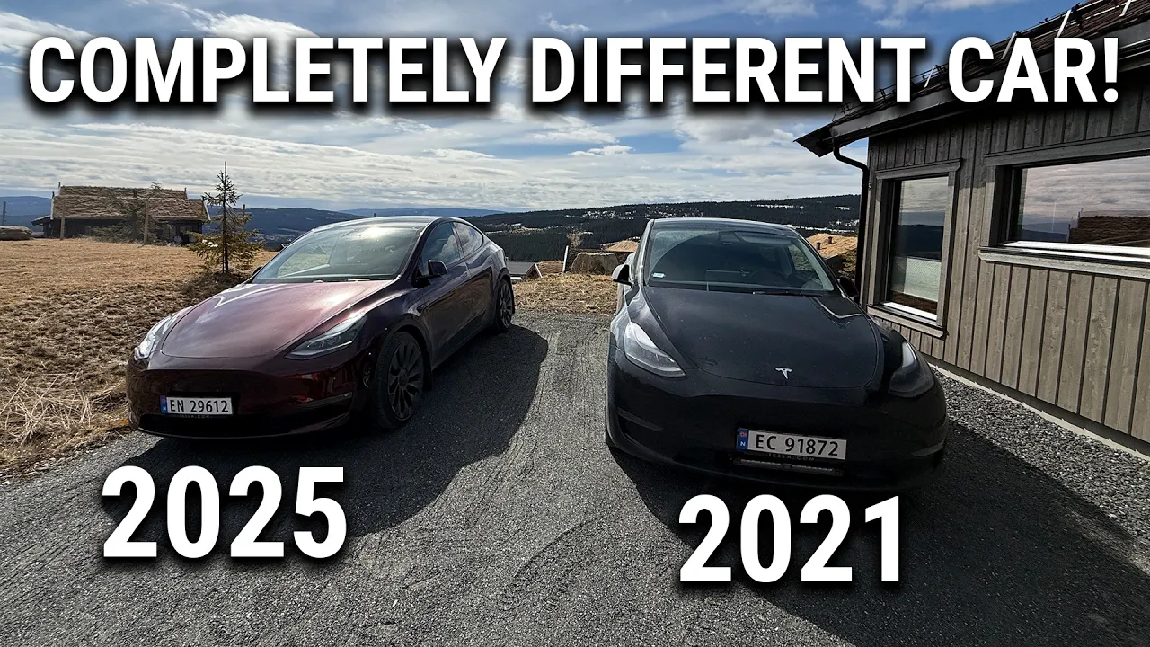 They Changed More Than You Think: Model Y 2025 vs 2021