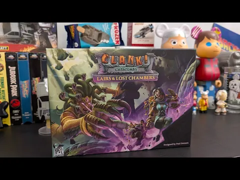 Clank! Catacombs Lairs and Lost Chambers Expansion Unboxing