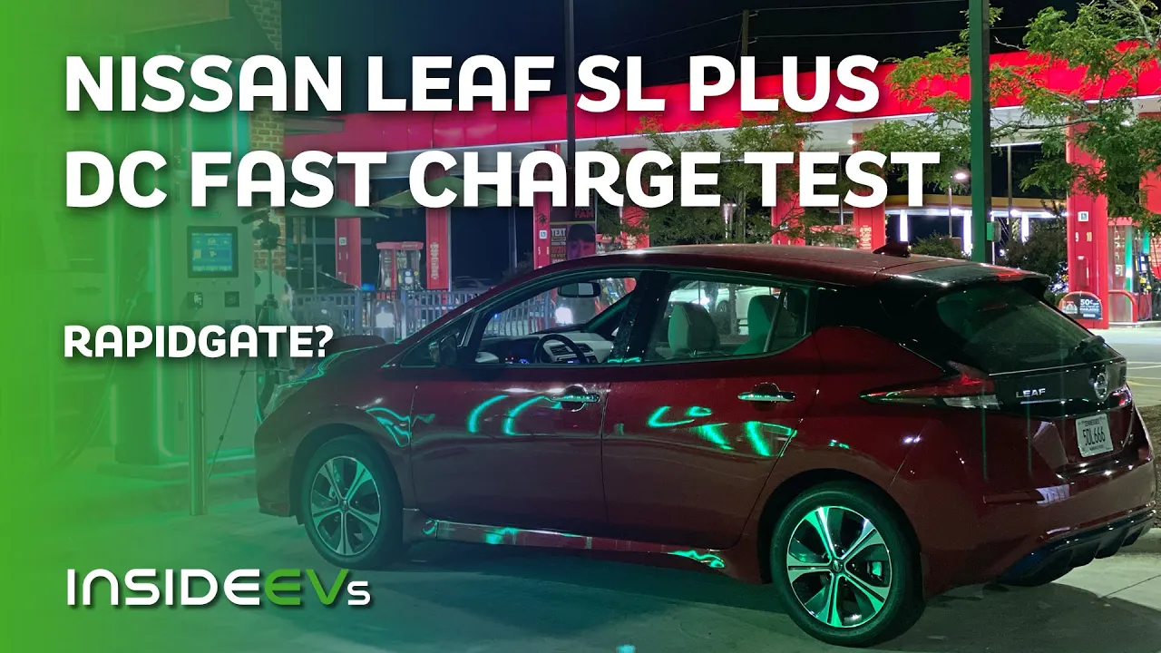 2020 Nissan Leaf Plus: Time To Charge Test