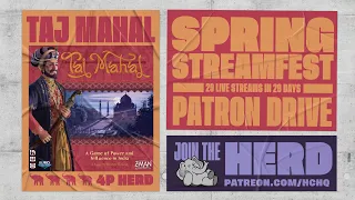 Taj Mahal - 4p Teaching, Play-through, & Roundtable Discussion by Heavy Cardboard