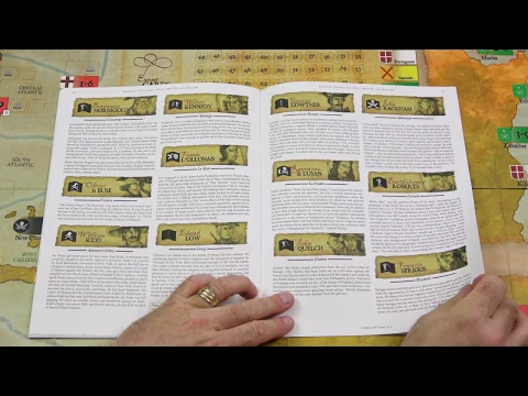Blackbeard, Blackbeard: The Golden Age of Piracy from GMT Games Preview