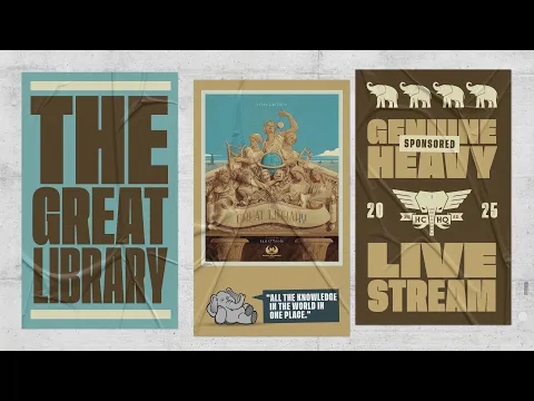 The Great Library - 4p Teaching & Play-through by Heavy Cardboard