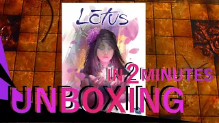 Lotus UNBOXING in 2 minutes